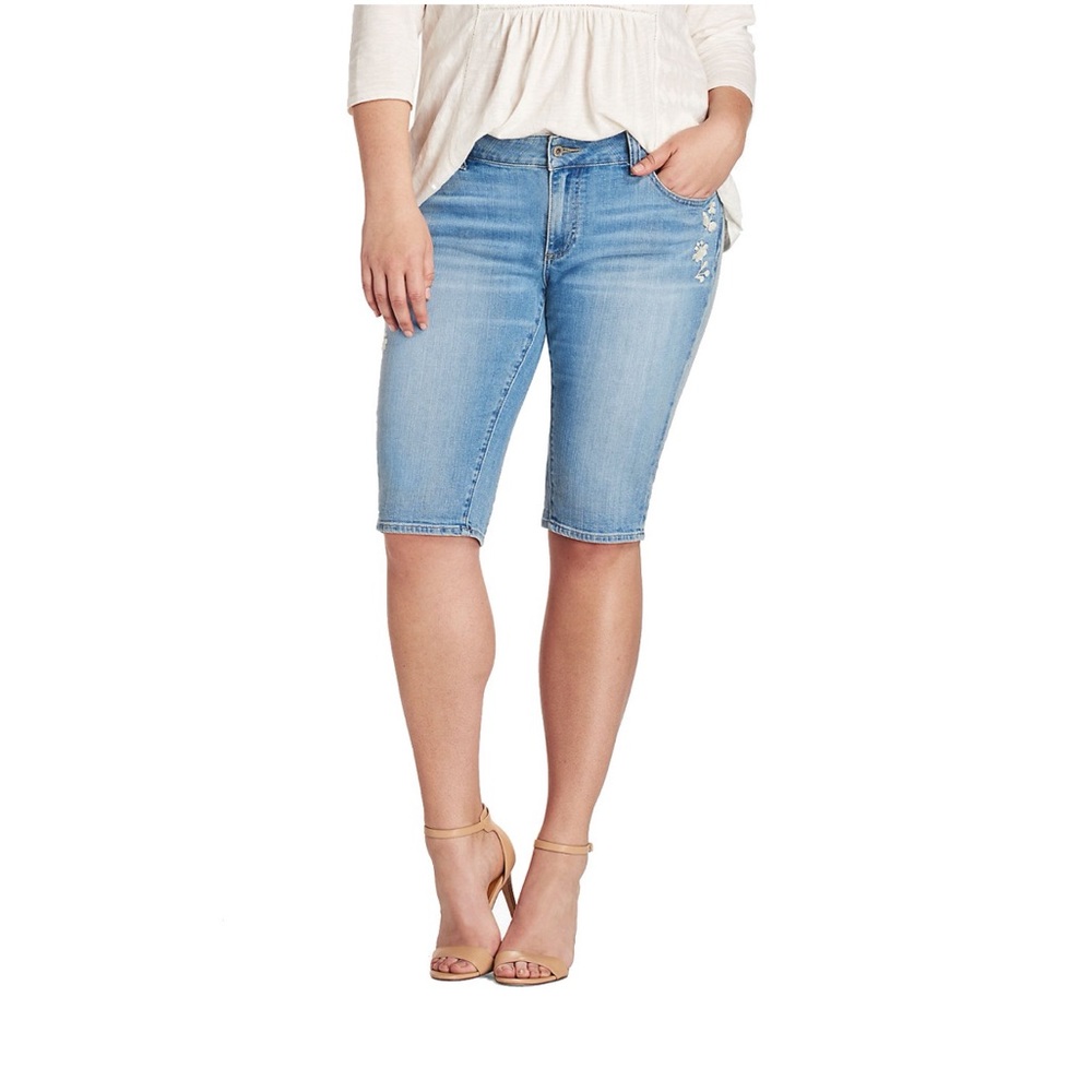 NWT Lucky Brand Ginger Bermuda. Curvy fit.